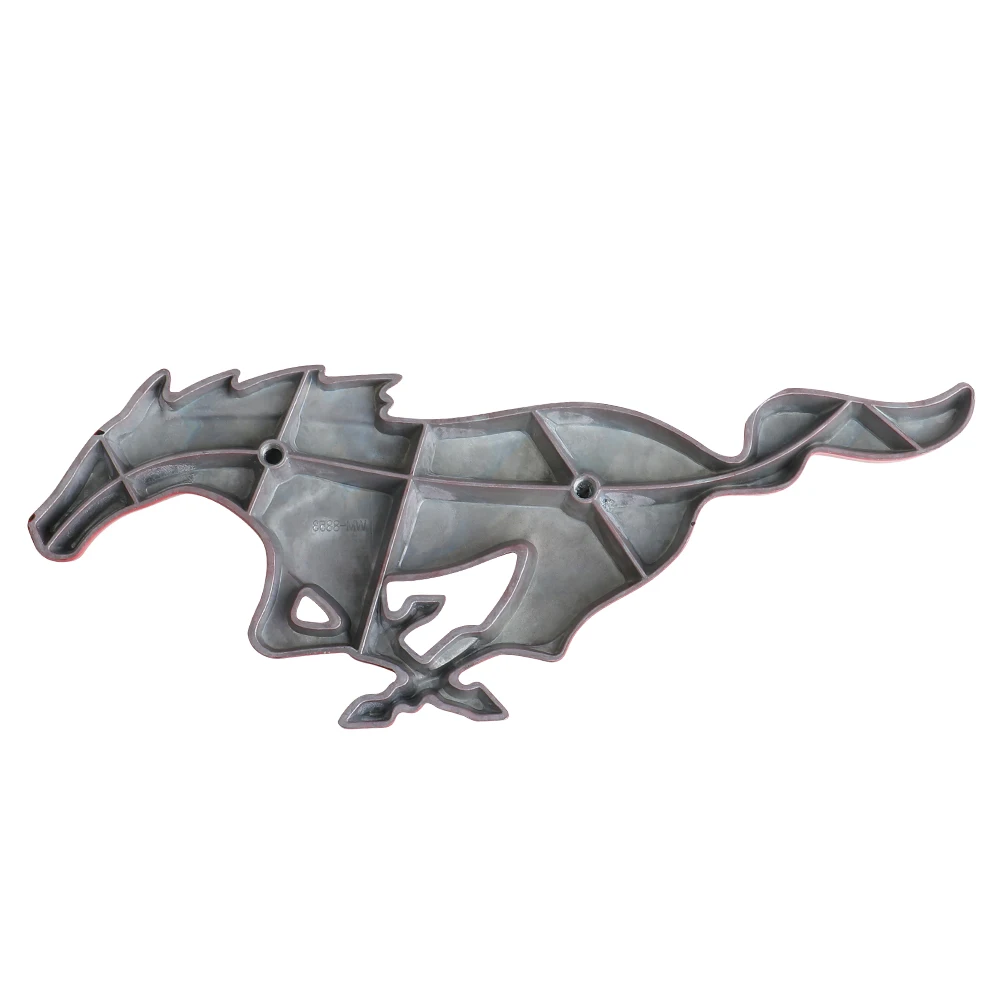 3D Zinklegierung Mustang Laufendes Pferd Emblem Frontgrill-Abzeichen für Ford Focus ST Mk2 Mk3 Mk7 Fiesta Kuga Kofferraum Dekorativer Aufkleber – Detail 5