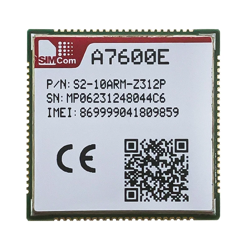 

SIMCOM A7600E LTE-FDD LTE-TDD GSM GPRS EDGE LTE Cat-1 Module LCC+LGA Package Suitable For LTE GSM Network AT Compatible SIM7600