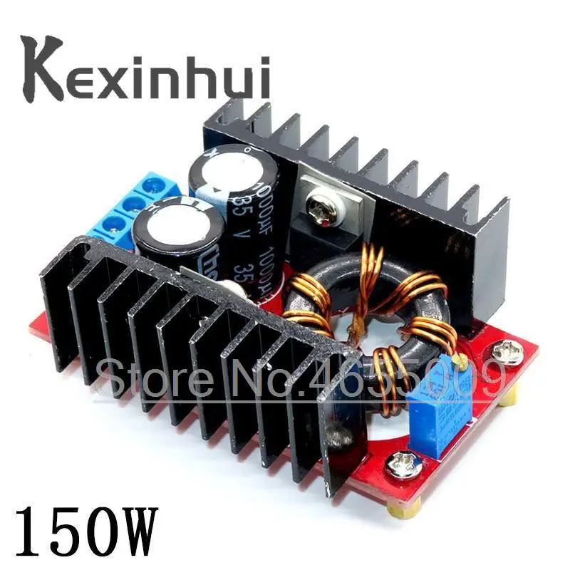 DC DC 150W Boost Converter / 9A 300W Step Down Buck Converter Power module DC 0-100V 10A Digital Voltmeter Ammeter Dual Display