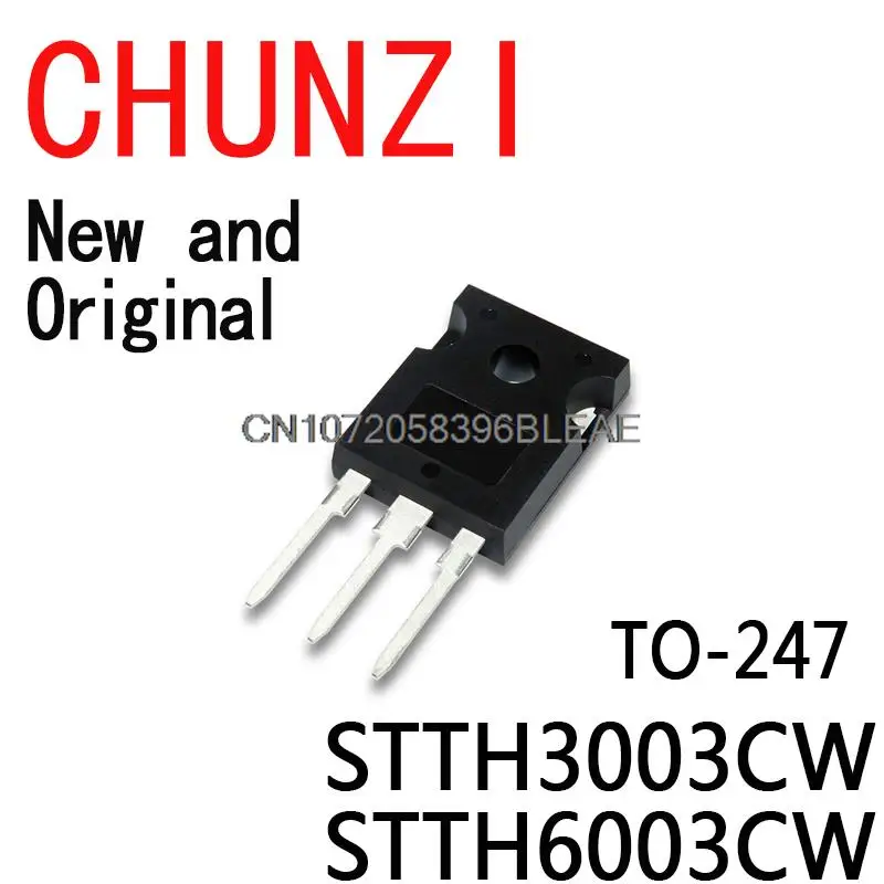 5 ADET Yeni ve Orijinal STTH6003 STTH3003 TO-247 300 V 30A STTH3003CW STTH6003CW