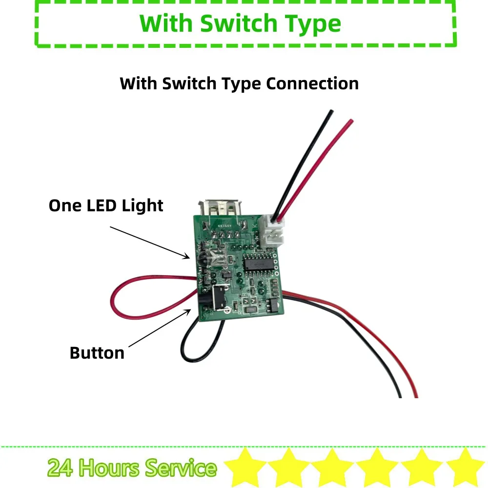 Reention Dorado Pro Mini Ebike bateria wskaźnik zasilania wyświetlacz mocy jeden LED 36v 48V wskaźnik poziomu baterii jeden LED USB wtyczka PCB BMS