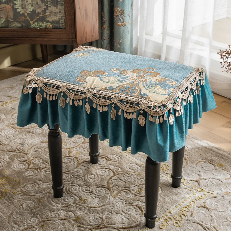 

Dining Chair Cover Exquisite Home Dining Room Chair Cover European Light Luxury Universal Square Chair Decorative Fabric Cushion