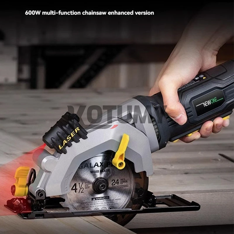 Professional Laser Saw Handheld Electric Circular Saw High Power Cutting Woodworking Power Tools