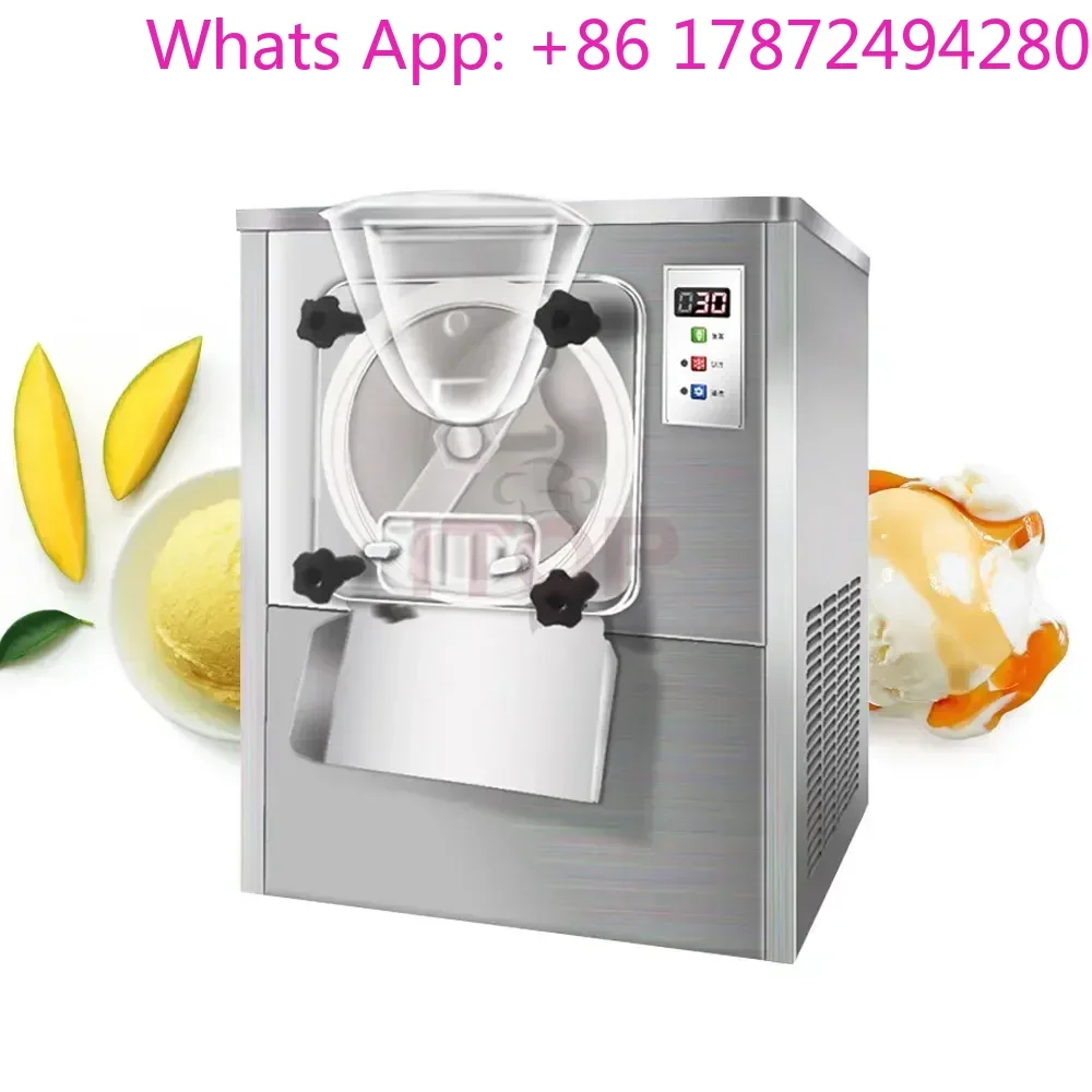 Automatic Dispensing Gelato Maker Hard Ice Cream Batch Freezer