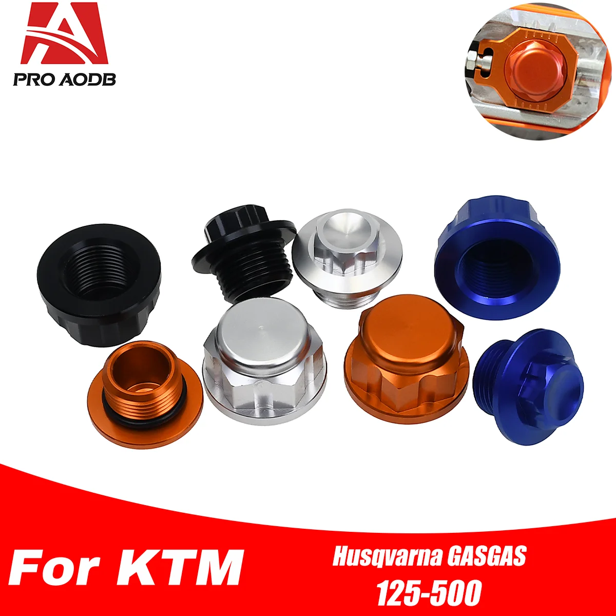 Tuerca de Bloqueo de Rueda Delantera para Motocicleta, Ajustador de Cadena Trasero, Bloque de Eje, Tuerca de Eje de Rueda para Husqvarna TE TC TX FE FC FX, para KTM SX XC