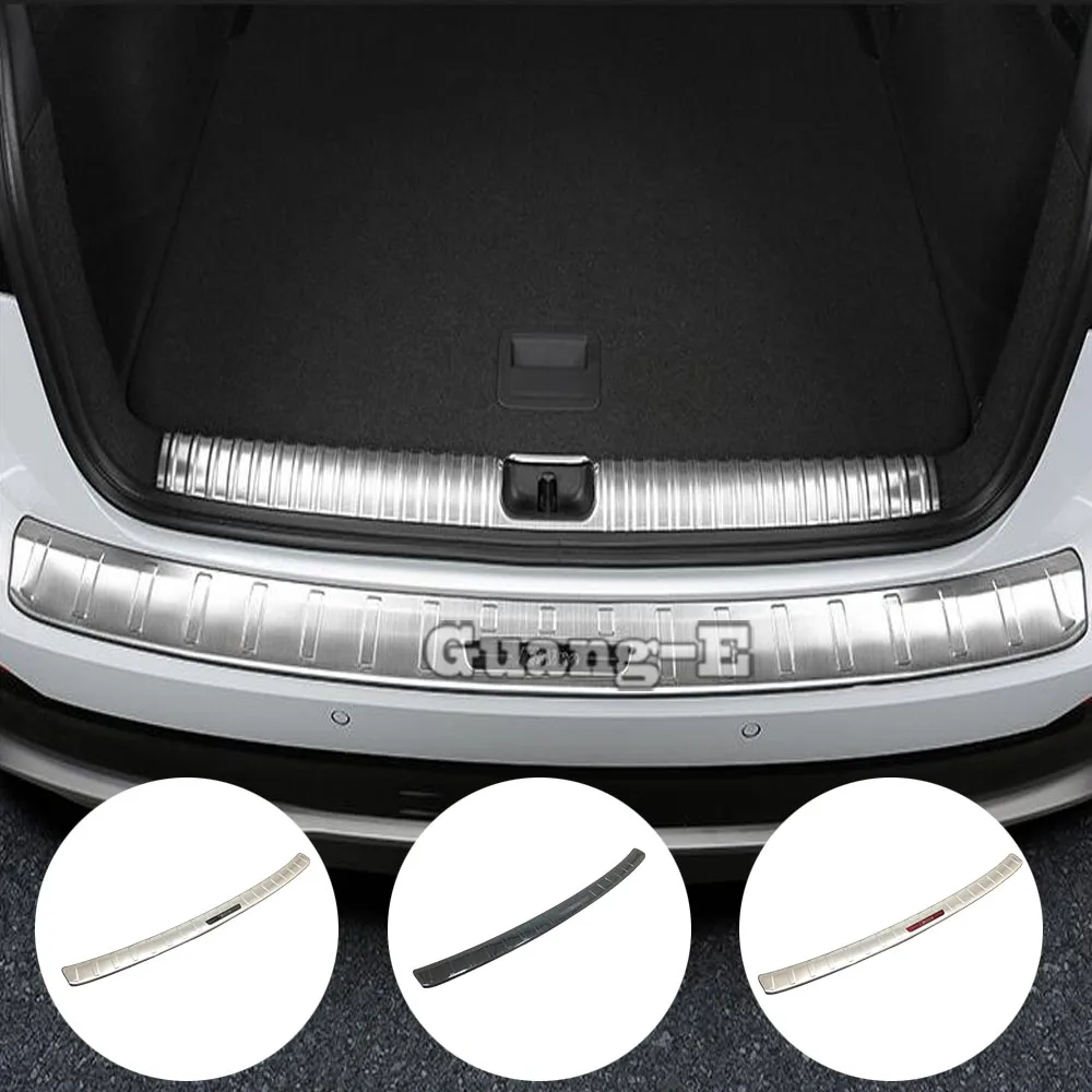 

For Audi Q2 Q2L 2018 2019 2020 2021 2022 Sticker Styling Exterior Threshold Rear Bumper Trim Plate Lamp Frame Trunk Pedal 1PCs