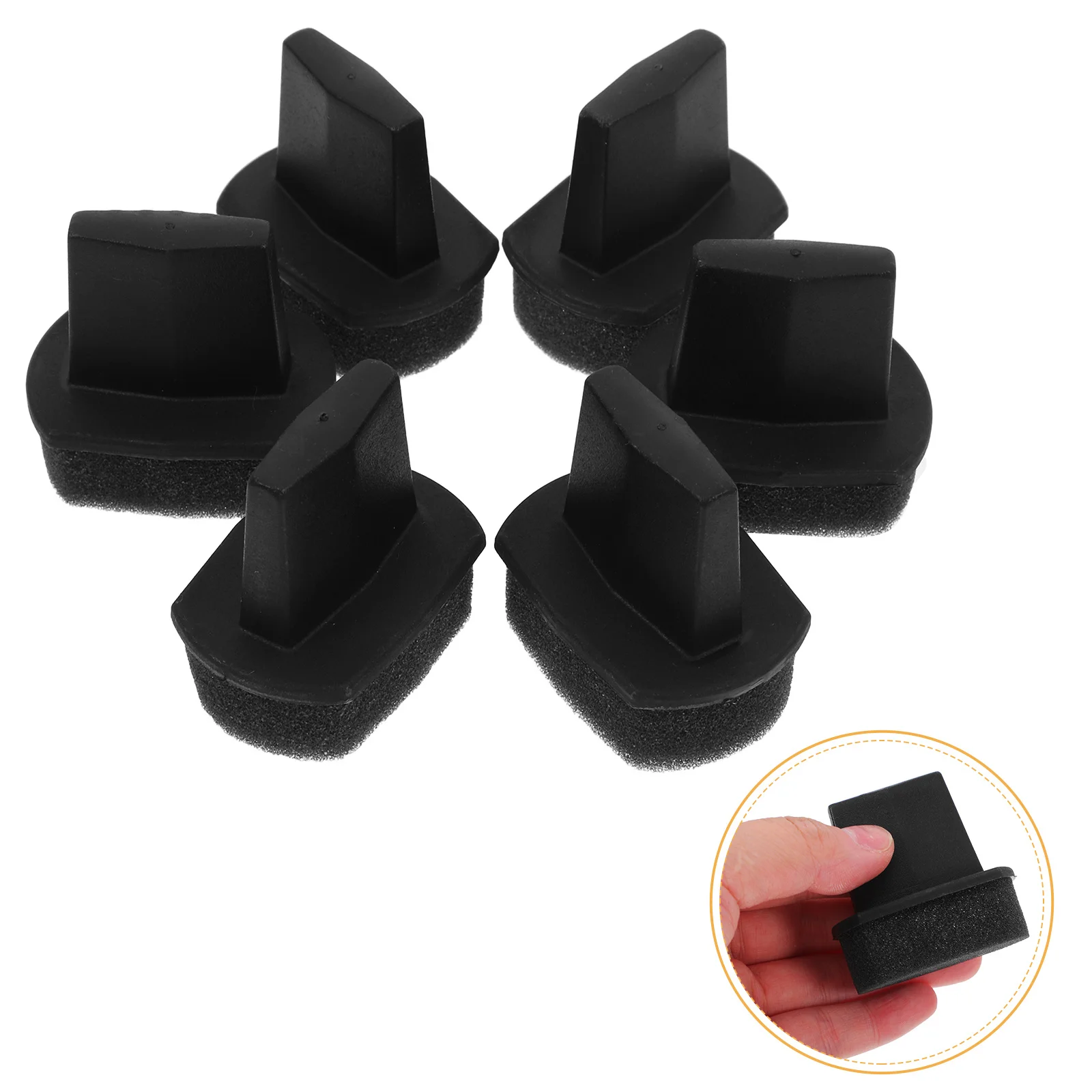 

8Pcs Multifunctional Sponge for Painting Shoes Brush Applicator for Repair Car Seat Sofa Durable Reusable