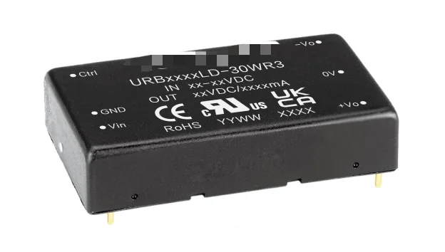 

URB4824LD-30WR3 Jinshengyang DC-DC Power Module 18-75V to 24V 30W