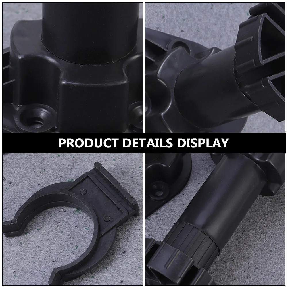 

4pcs Adjustable Sofa Legs Furniture Support Feet Strong Structure Wide Usage Plastic Square Risers Cabinet Replacement