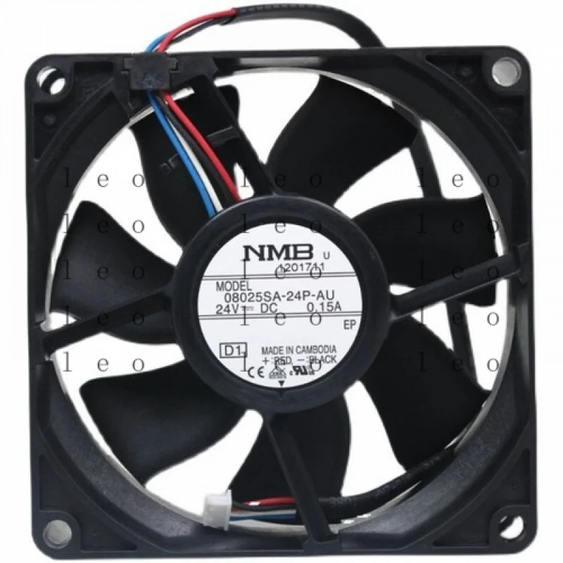 

BB for NMB 08025SA-24P-AU 8025 24V 0.15A 4PIN Silent Cooling Fan *