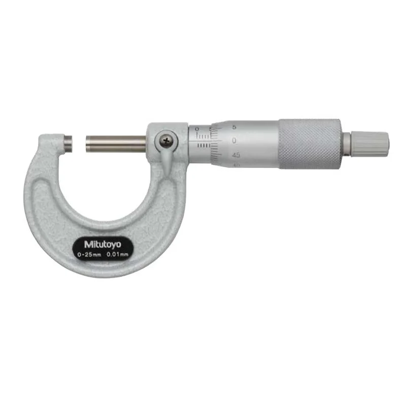 

Mitutoyo 103-137 M110-25 Range 0-25mm Graduation 0.01mm Outside Micrometers