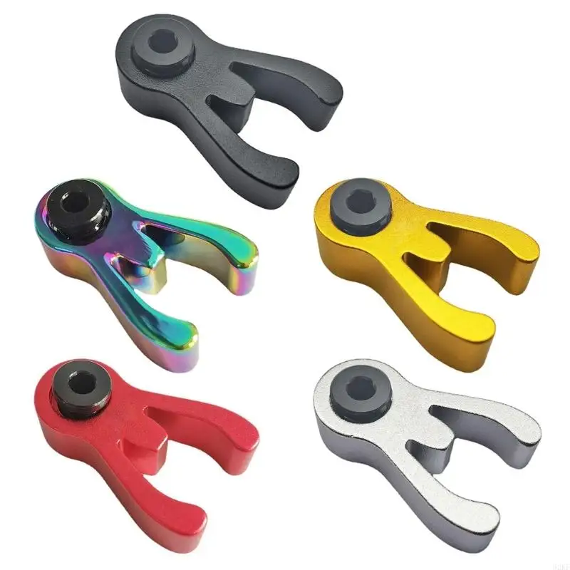

62KF Folding Bike Headpost Catcher Aluminum Alloy Handlebars Catcher Hook Enduring