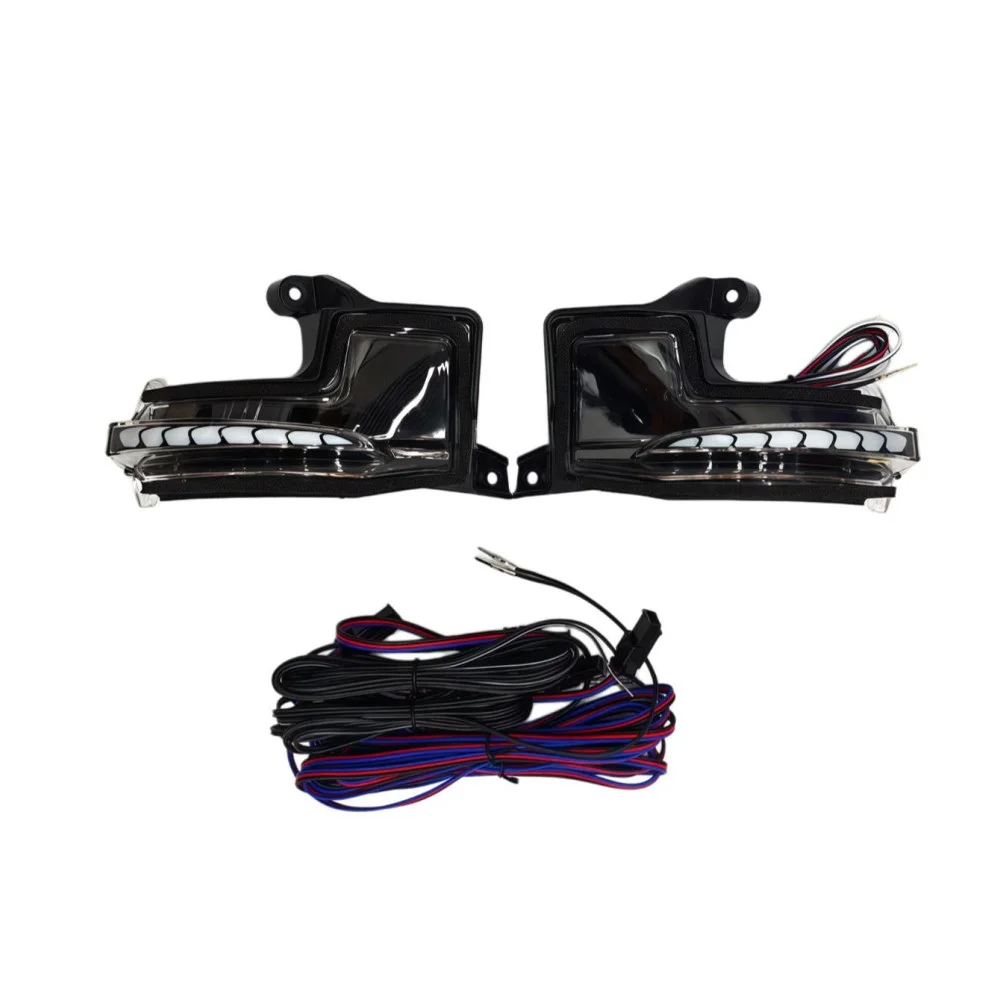 

Car Rear-view Mirror Lights for Toyota Alphard Vellfire 40# Corolla Cross 24+ Noah Voxy Bz4x 2022+, DRL Turn Signals Ground Lamp