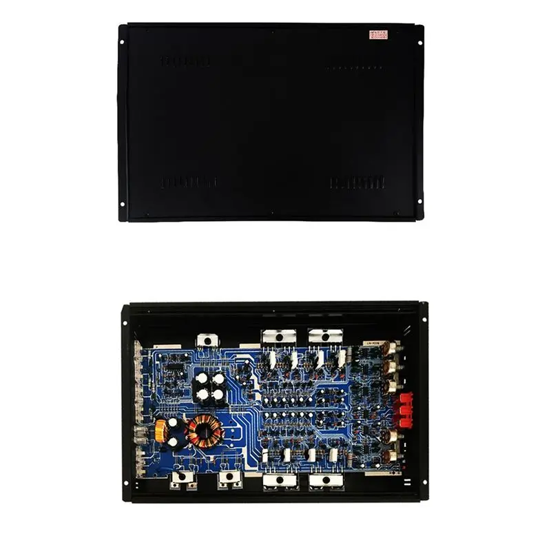 2026 جديد + سيارة مكبر كهربائي 12 فولت 6800 واط 4 قناة ستيريو الصوت الرقمي مضخم الصوت السلطة أمبير سيارة الصوت سيارة مكبر صوت #5