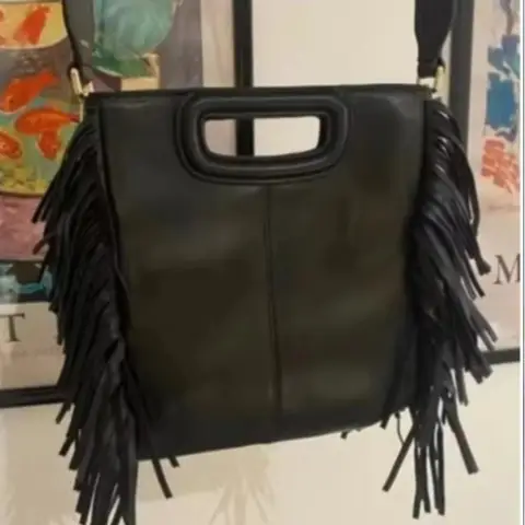 Högkvalitativ tofsväska Lady Messenger Bag Pu-läder Mode Damaxelväska Kvinnlig Crossbody-väska Sac A Main 10 best sales mästerkvalitet - №1