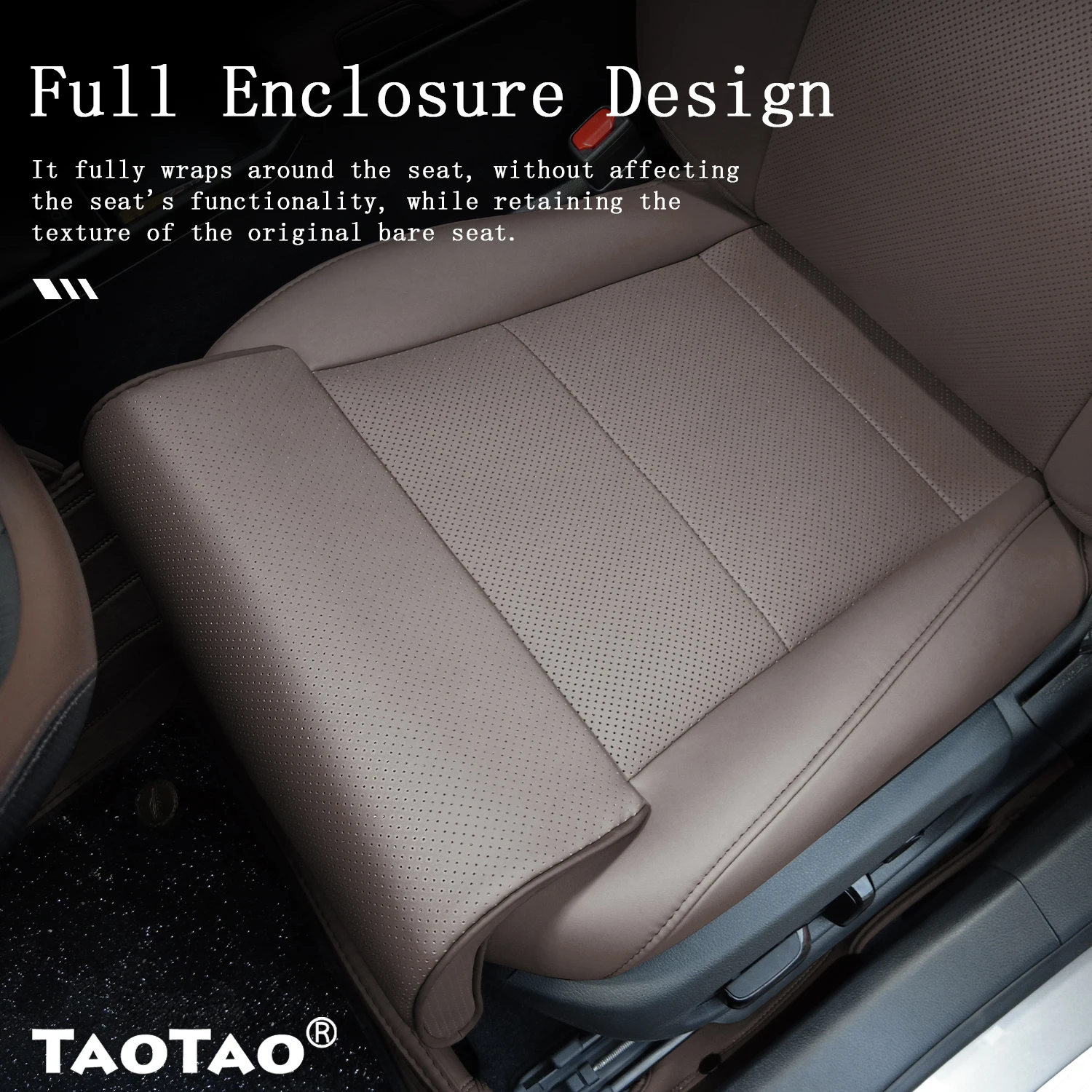 Driver Leg Support Pillow Extension Pad Leather Car Seat Extender Cushion Memory Foam Auto Seat Knee Pads For Driver Leg Support