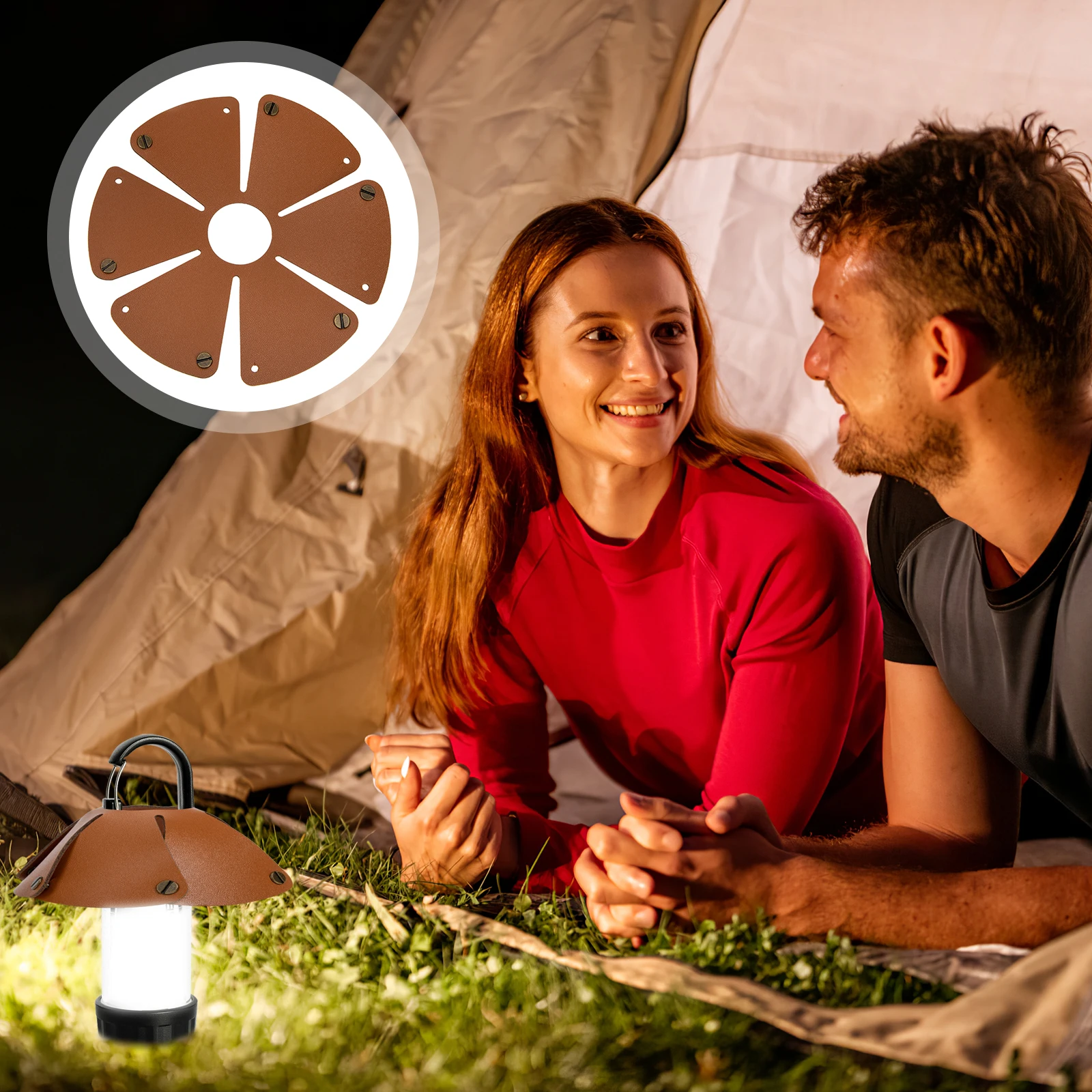 

Lamp Shade Garden Light Accessories Camping Lampshade Hanging Cover Warm Atmosphere Fashionable Style Practical Use Easy