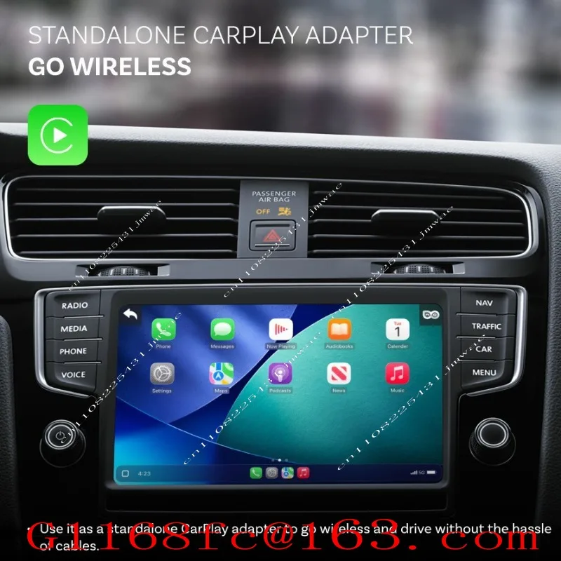 Wireless Adapter Box High Definition Camera Car Machine Interconnection Box Parts