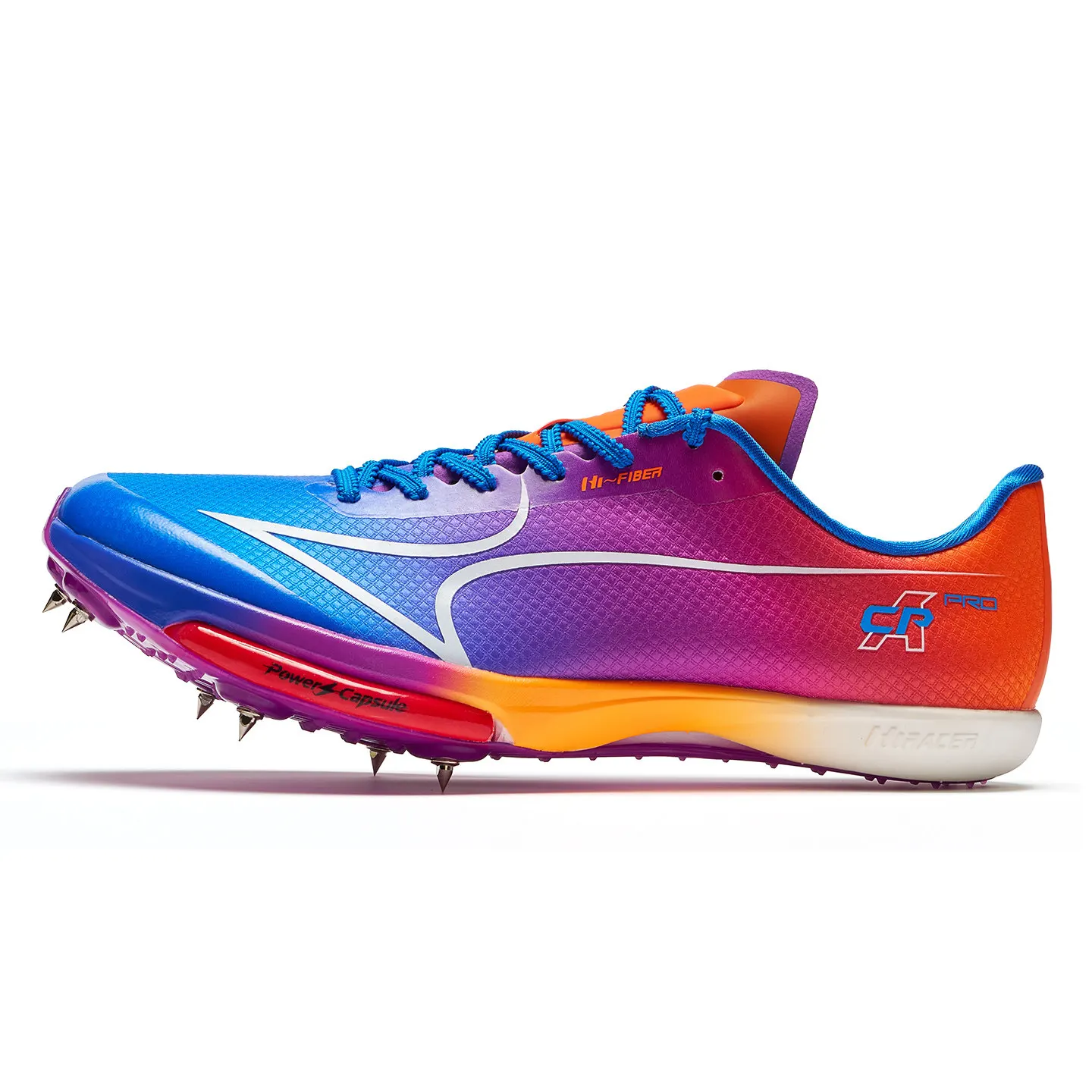 Professional Sprint Spikes Carbon Plate Running Shoes Air Cushion Thick Sole Long Jump Track Cleats Athletics