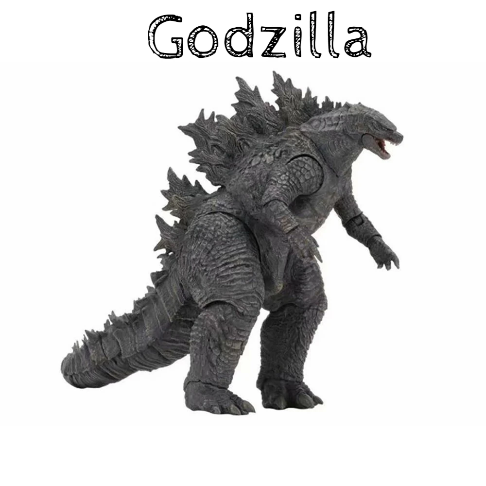 Popular Movie King of Monsters 2019 Godzilla Vs. King Kong Movie Version Godzilla Exquisite Joint Movable Figurine Model Gifts