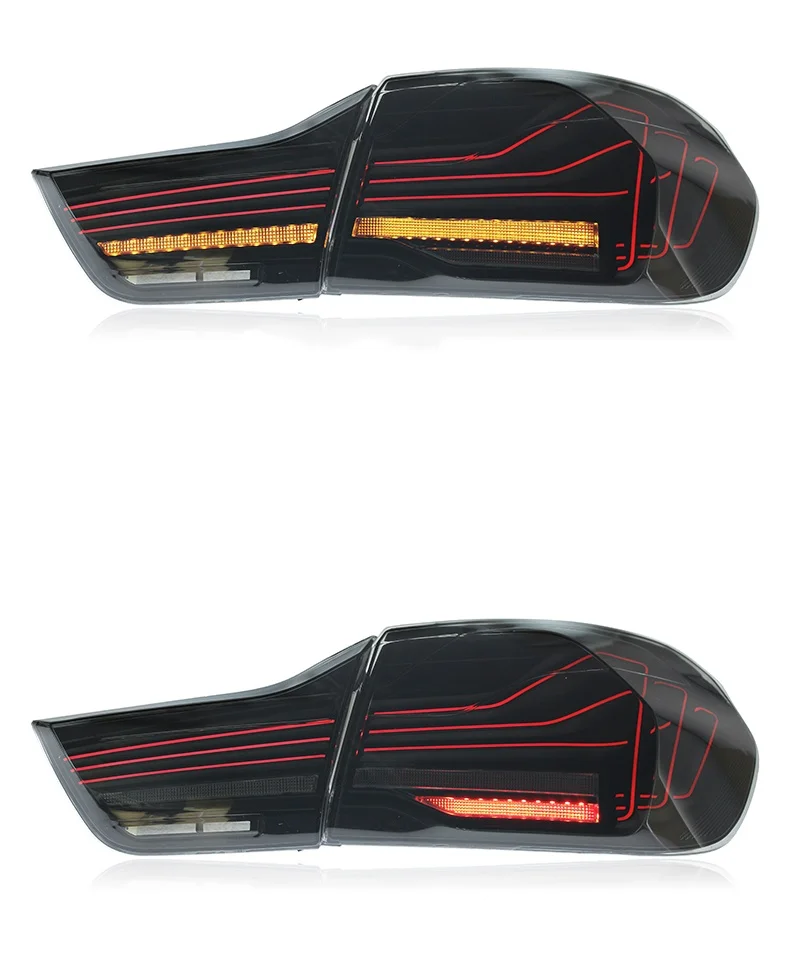 

for BMW 4 Series Tail Light Assembly F32 F36 Modified with New M4 CSL Suspension and Running Water Turn signal Lights