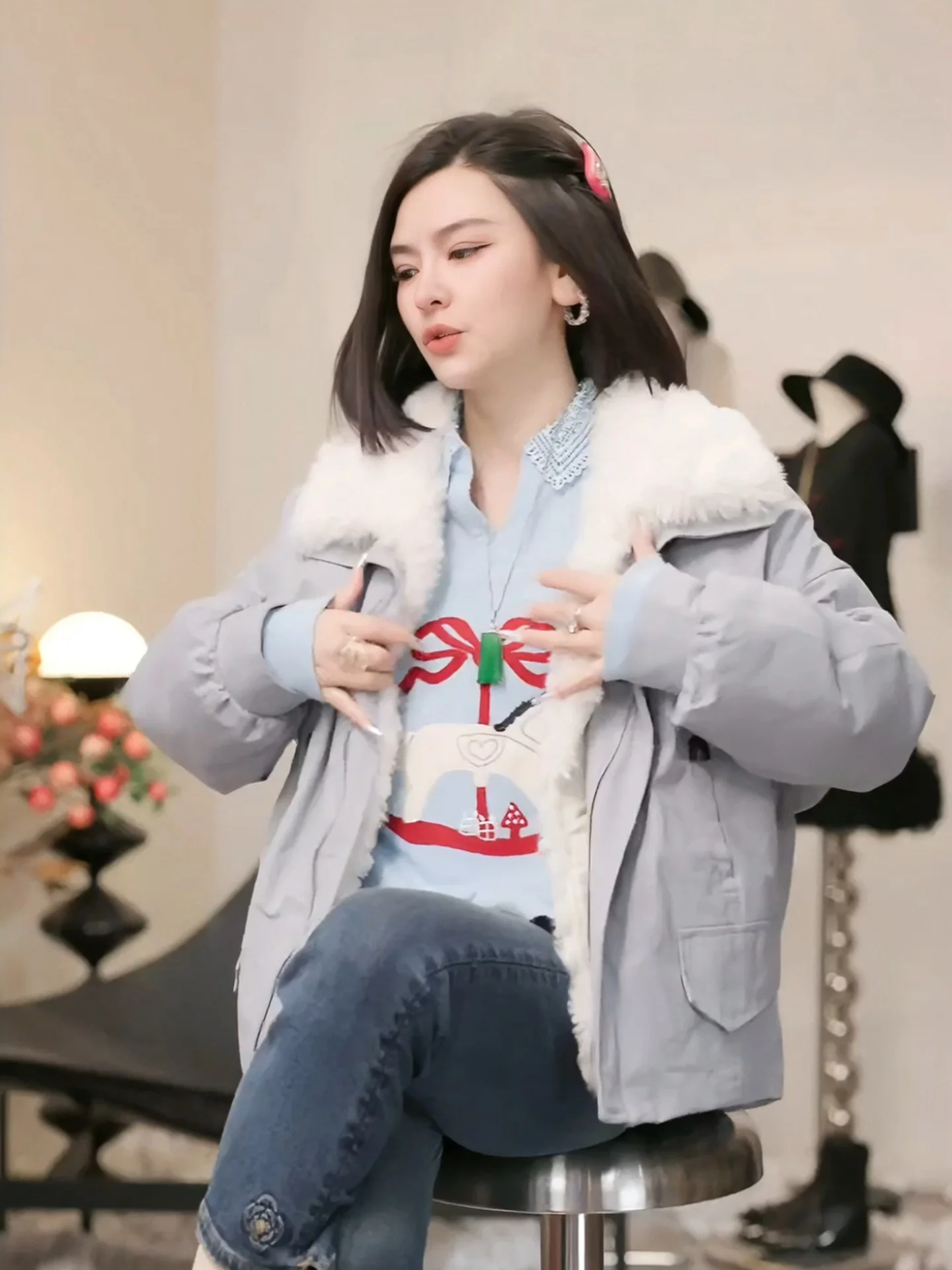 

Пальто Putherine Sli ort Coat для женщин, модное ретро-пальто из утепленного хлопка с наполнителем из пуха, теплая верхняя одежда