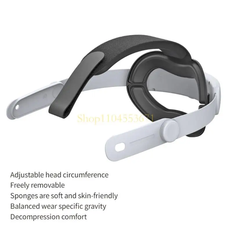 

Best Seller Head Strap for 3S Adjustable Strap Replacement VR Headset Accessories Strap Comfort Reduce Pressure Extend Time