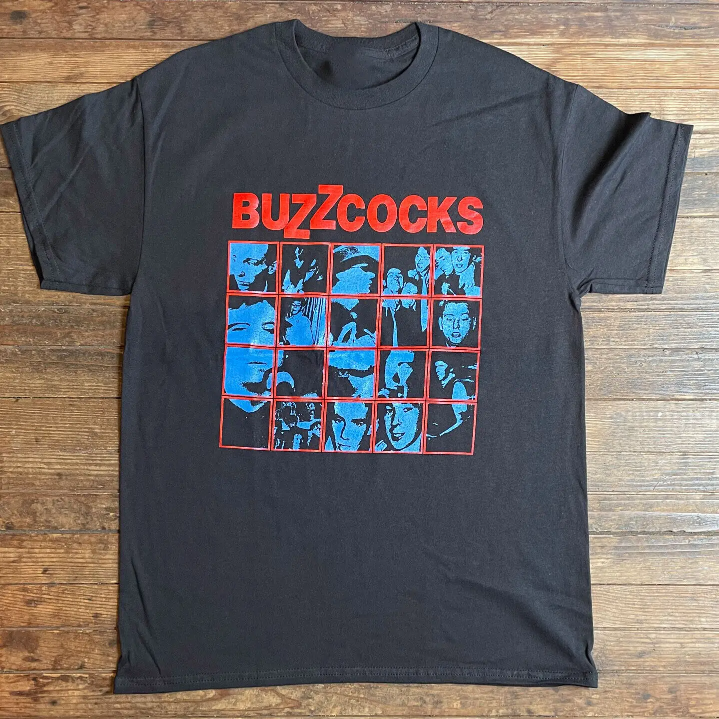 

Rare Buzzcocks Band Short Sleeve Cotton Shirt