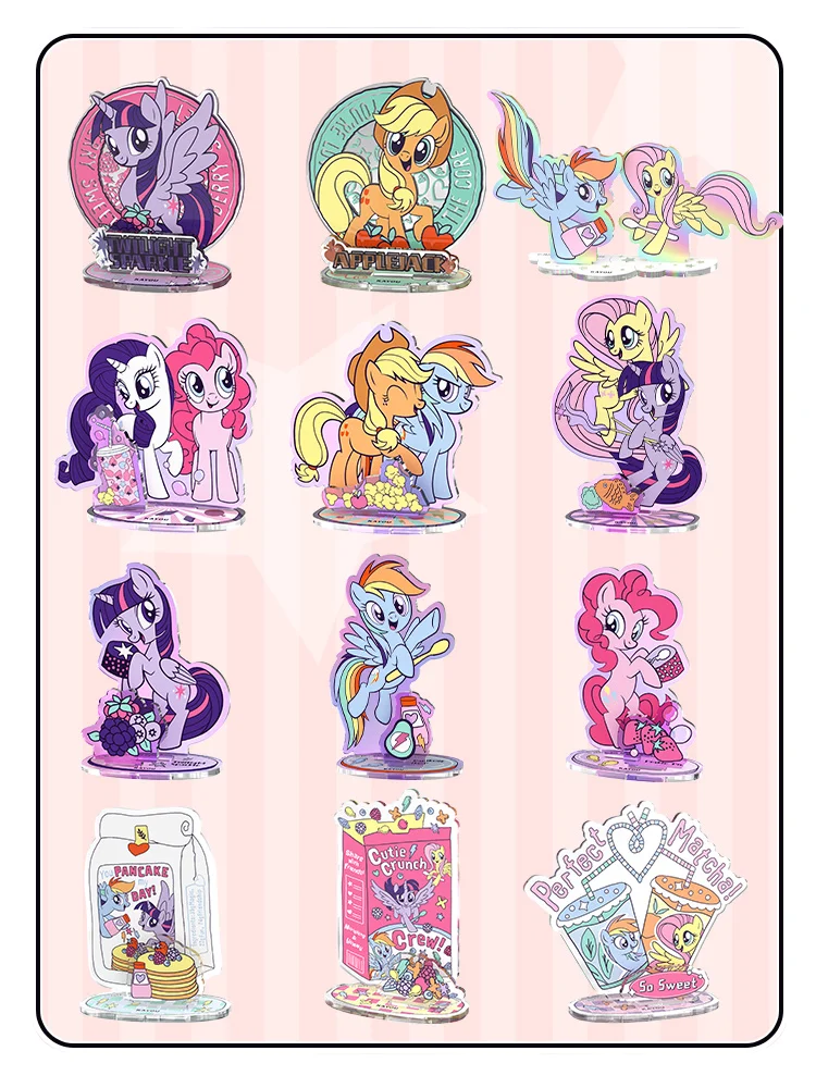 KAYOU My Little Pony Cards Little Pony Collection Card  Pony Stickers Little Pony Staning Card Toy For Children Gifts