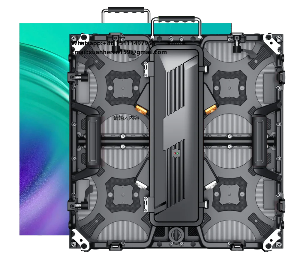 

GQY Die Cast Aluminum LED Rental Screen 500x500mm with Flight Case for Concert Stage and Large Scale Event Use Big Screen