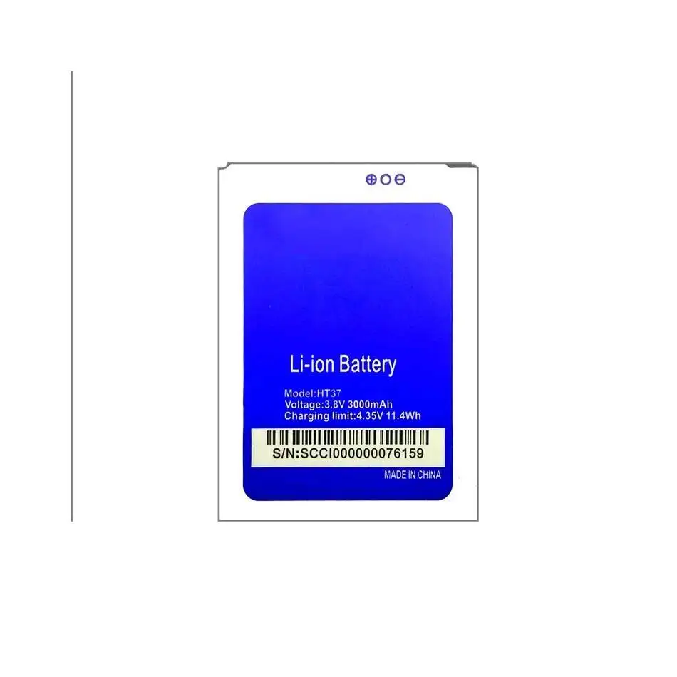 Аккумулятор мобильного телефона 3000 мАч, стабильная надежная замена для Homtom HT37 Pro