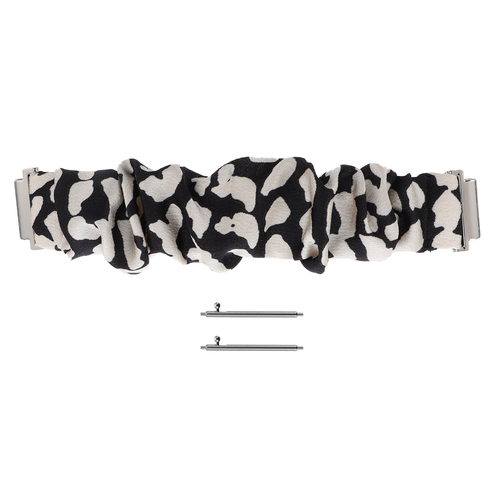 

20mm Watch Band Elastic Scrunchie Compatible Child Size Adjustable Soft Comfortable Watch Strap Smart Wristband