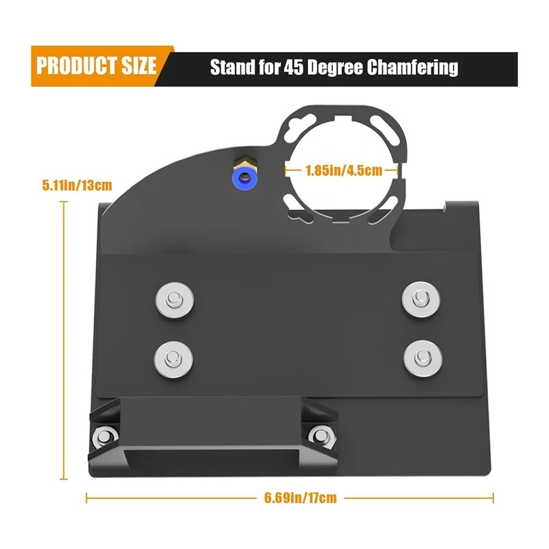 Promotion! Angle Grinder Stand For Tile 45° Chamfer Cutting Ceramic Stone Chamfering Tool Compatible With 100 Type Angle Grinder
