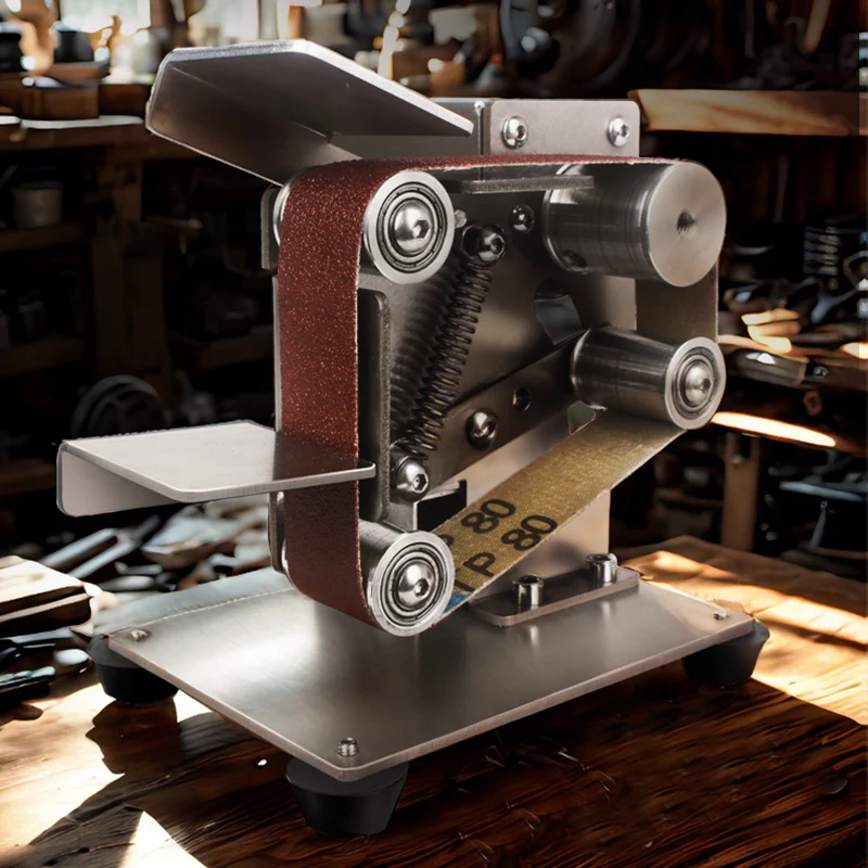 

Mini Electric Belt Sander - DIY Home Polishing Grinding MachineAbrasive Belts Grinder for Sharpener Projects