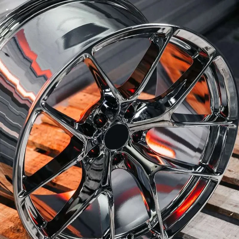 High‑End Customized 10‑Spoke Monoblock Forged Wheel Hubs, 18‑23 Inch 5x112 5x120 PCD, Fashionable Auto Parts for Car Tuning