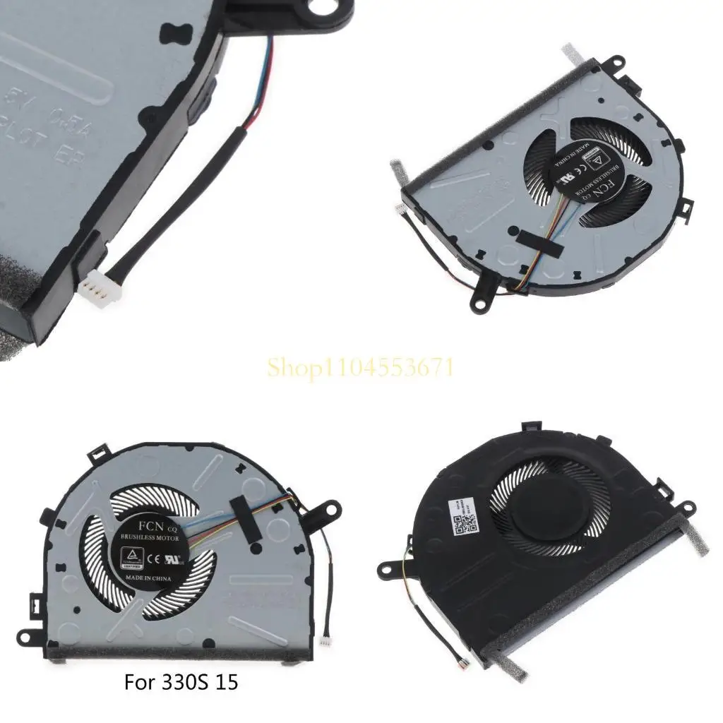 

Бестселлер CPU Cooler Fan Fan для 7000-15IKBR 330S-14IKB 30S-14AST 330S-15ARR DFS561405PL0T FKH9 5F10R07535 Радиатор