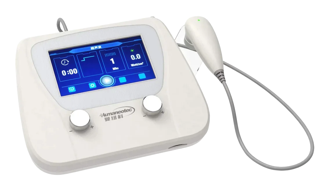 Medical Physiotherapy Equipment 1 & 3 MHz Portable Ultrasound Therapy Machine