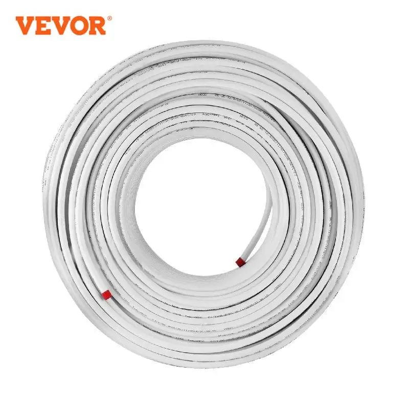 VEVOR PEX Tube 200M 300M PEX-AL-PEX Tubing Oxygen Barrier Radiant Floor Heating Plumbing Inner Aluminum Layer PEX Tubing Pipe