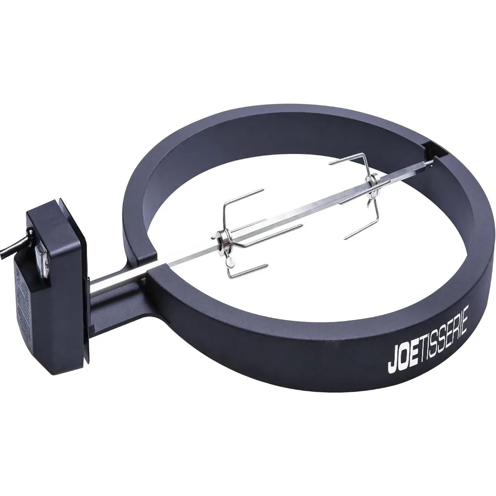 Accessorio per girarrosto JoeTisserie per griglie Joe classiche da 18 pollici con aste per spiedo in acciaio inossidabile fino a 50 libbre di cibo