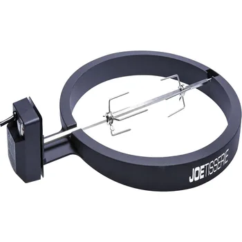 Accessorio per girarrosto JoeTisserie per griglie Joe classiche da 18 pollici con aste per spiedo in acciaio inossidabile fino a 50 libbre di cibo