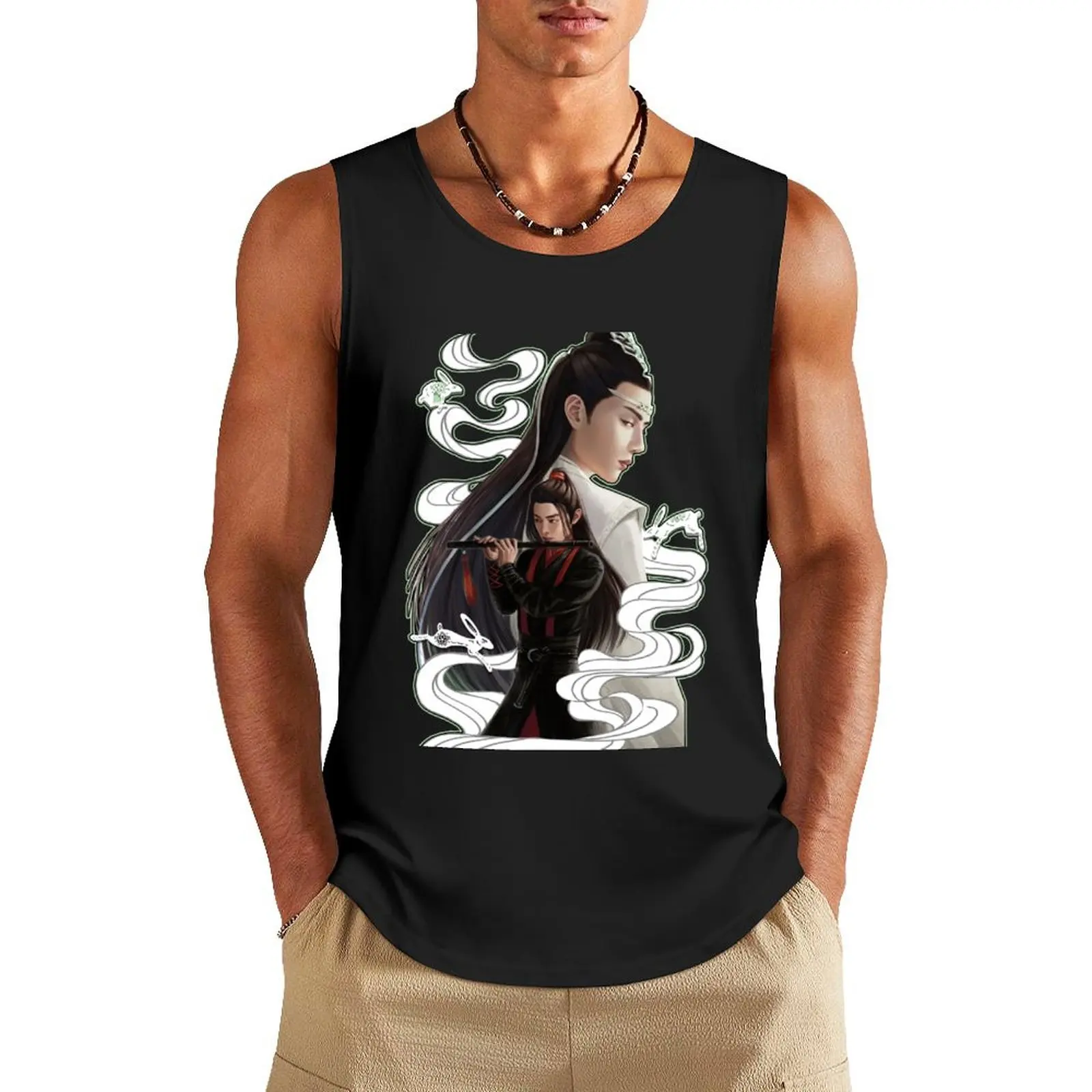 

The Untamed - Fan Art Tank Top anime gym Men's vest summer 2025 t shirt