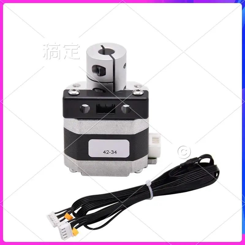 

ABT-для комплекта CR-10/Ender-3, обновленный шаговый двигатель по оси Z с монтажным блоком, провод двойного типа и комплект жесткой муфты 5X8 мм