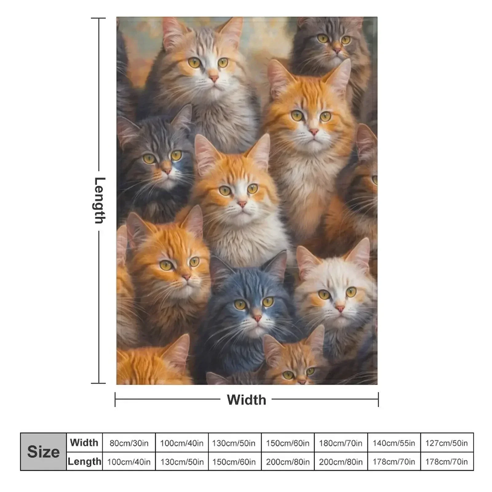 Whiskered Assembly Throw Blanket couch cozy soft plush fuzzy picnic outdoor blanket