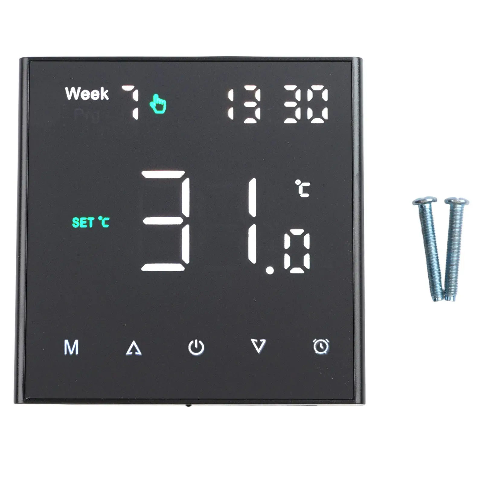 Smart Underfloor Heating Thermostat WiFi Connected with For Alexa and Google Home Voice Control and Scheduling Option