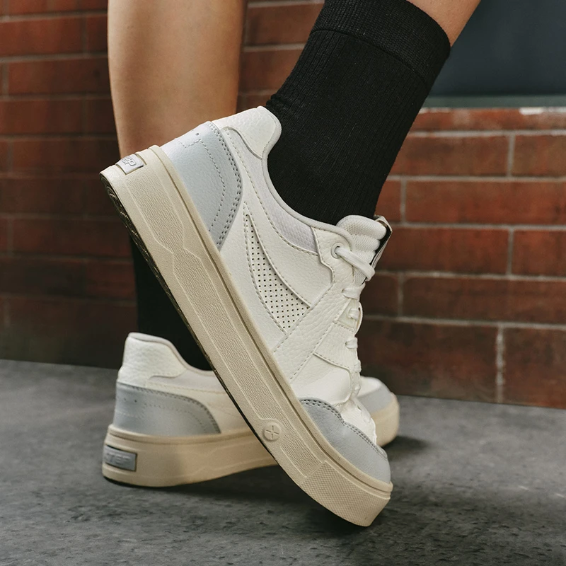 Xtep MAXX-SE Skateboarding Shoes For Women 2024 Summer Wear-Resistant Skate Shoes Comfortable Outdoor Soft Sneakers 876218310006