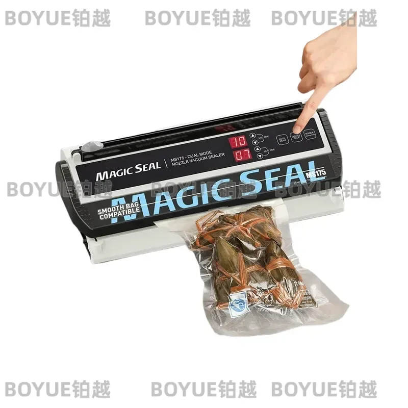 Automatic Vacuum Sealer Machine for Food Preservation Sous Vide Plastic Bag Sealing Kitchen Appliance Household Packer Device