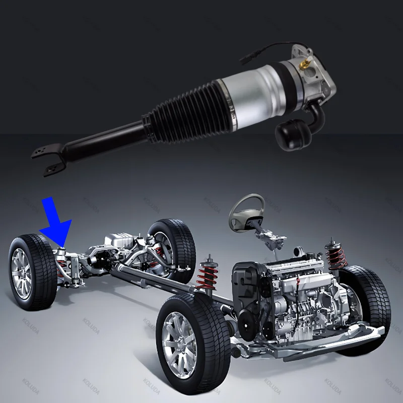 3 واط 5616002   الخلفي الأيمن لـ Bently Continental GT GTC ممتص الصدمات الهوائي 3W 7616002 ، 3 واط 8616002 ، 4 واط 0616002 ، 4 واط 0616002 أ