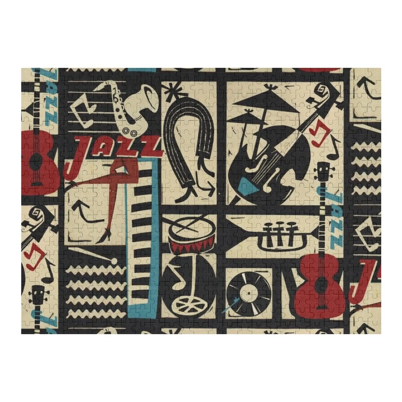 

the jazz rythm (full version) Jigsaw Puzzle Works Of Art Baby Wooden Custom With Photo Puzzle