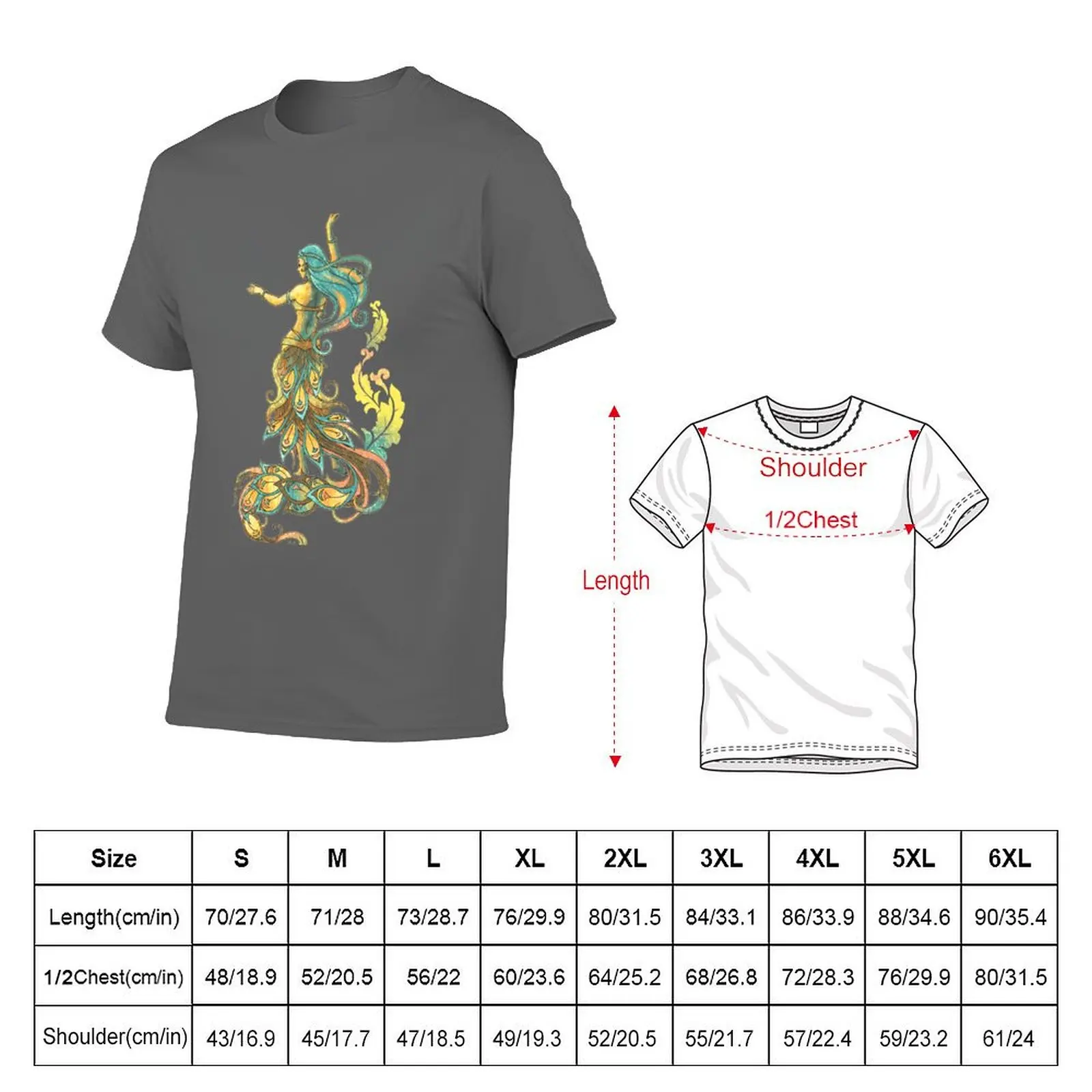 Bellydancer T-Shirt aesthetic clothes croswit shirt man custom t-shirts mens designer clothes