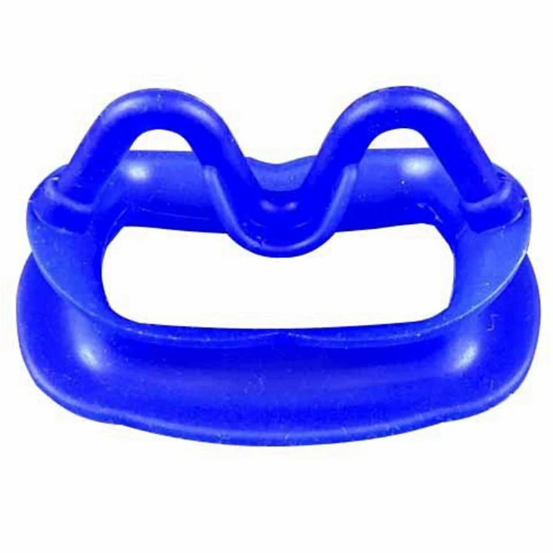 2 Retractor Zachte Siliconen Intraorale Lip Wang Retractor Mondopener Wang Expansie Orthodontisch Groen En Blauw